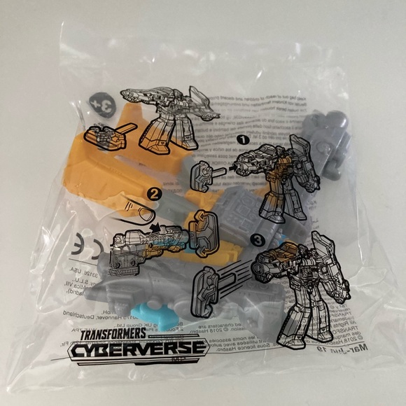 Burger King Toys Transformers Cyberverse Burger King Toy Poshmark